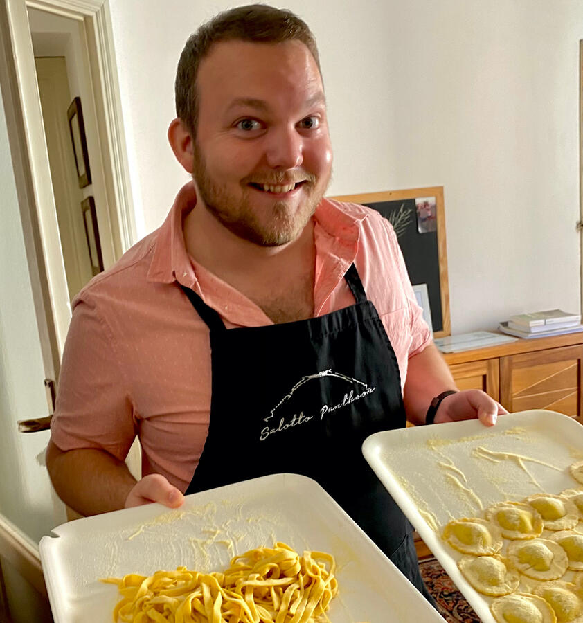 Making Pasta in Rome